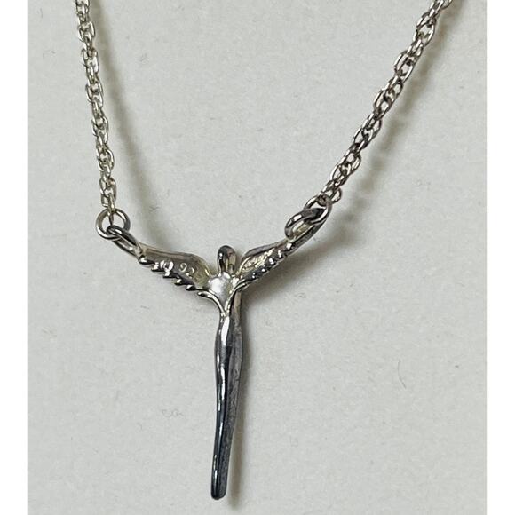 925 Lavaggi Angel of Reconciliation Necklace original box - Picture 3 of 8